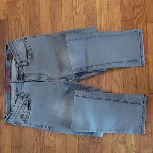 Mens red camel jeans